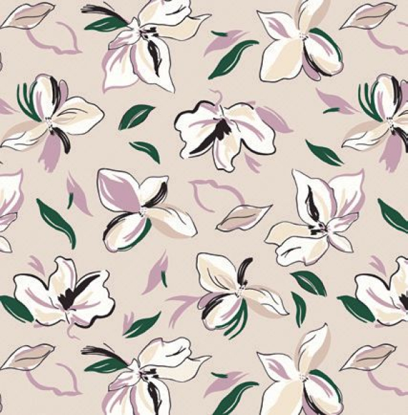 Mitteldecke Althea Lila 100x100 cm